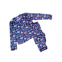Pijama En Piel De Conejo, Pantalon Buso Manga Larga Orquídea