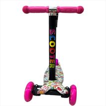 Patineta Para Niños Scooter Estampadas Rosada Estampada