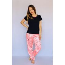 Pijama Pantalón Prague Mujer Estrellas Rosa Morning