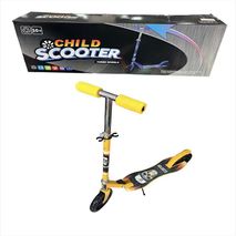 Patineta Para Niños Scooter Estampadas Amarillo