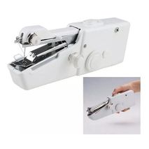 Mini Mediana Maquina De Coser Portatil Manual Blanca