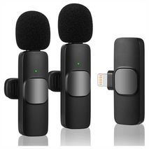 Micrófono Inalámbrico 2 En 1 De Solapa Para Iphone O Ipad