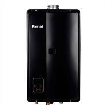 Calentador De Agua De 23 Litros Rinnai Rco E23 Tiro Forzado A Gas Propano Negro
