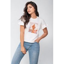 Camiseta Mangas Con Boleros Provocame 11860 Mujer