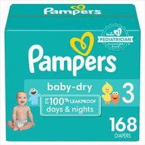 Pañales Pampers Etapa 3 X 168 Unidades