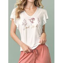 Camiseta manga corta escote en V FP622