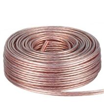 Cable Duplex Transparente Siliconado 2x16 Rollo x 100Mt