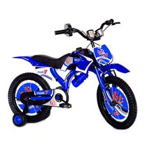 Bicicleta para nios rin 16 Wuilpy Bicimoto Azul