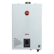 Calentador De Agua 21Lt Gas Natural Tiro Forzado Digital Rheem