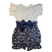 Conjunto Bebita Camiseta Y Bombacho Dyn Dam Ref169