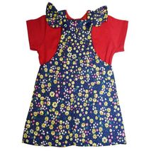 Conjunto Bebita Camiseta Y Jardinera Dyn Dam Ref119