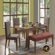 Juego De Comedor 6 Personas Hc Da Vinci