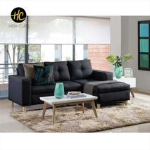 Sala En L Hc Viena Negro
