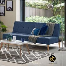 Sofa Cama Trevor Azul Indigo