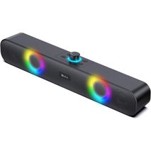 Bocina Inalambrica 1hora Barra De Sonido RGB BT USB BOC241