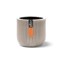 Matera Conic Round Groove 17 Cm Marfil