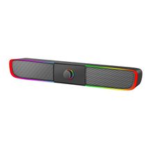 Parlante Gamer Altavoz PC RGB Speaker Barra Sonido Xtrike Me SK 600