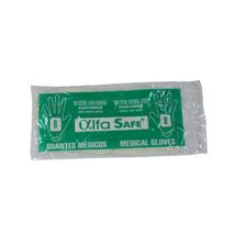 GUANTES ALFA SAFE LATEX T 8 CIRUGIA BOL 1 UN