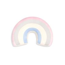 Cojin de figura Arcoiris decorativo MOIS BABY tela Suavetina Multicolor