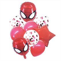 Kit Bouquet Globo Spiderman Hombre Araña Feliz Cumpleaños