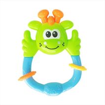 Sonajero Estimulacion Temprana Bebes Maracas Vaca Verde