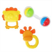 Sonajero Estimulación Temprana Bebé Juguete X 3 Pc Leon