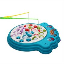 Juego De Pesca Juguete Giratorio Infantil Niños + Baterias Pimushop