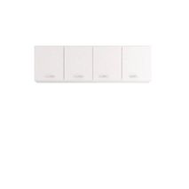 Mueble Superior Aéreo De Cocina 4 Puertas Blanco