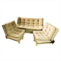 Juego De Salas Moderno Sofá Cama Plegable Y Reclinable Mueble Antirasguños Y Antifluidos Amigable Con Las Mascotas