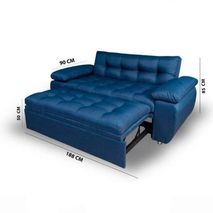 Sofa Cama Carrito Individual Reclinable Moderno Con Dimensiones De 180 Cm De Ancho