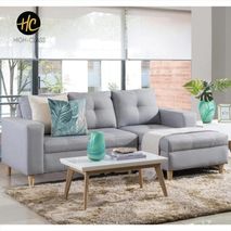 Sala En L Hc Viena Gris