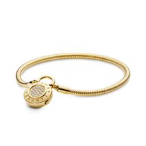 Brazalete Pandora Original 567757cz Plata Oro Dorado