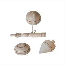 Kit Trompo Coca Yoyo En Madera