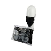 Tapabocas Con Elastico Alfa Safe Negro Bol 12 Un