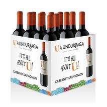 VINO TINTO CABERNET CX12 UNDURRAGA 9000 ml