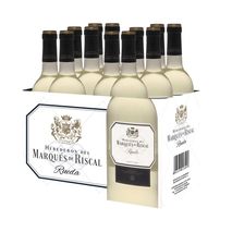 VINO TINTO RUEDA CX12 UND MARQUES DE RISCAL 9000 ml