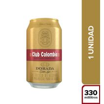 PRUEBA AMARRE CERVEZA LATA CLUB COLOMBIA 330 ml