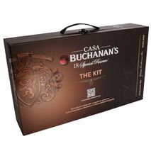 Kit Casa Whisky 18 Años BUCHANAN S 750 ml