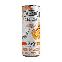 Coctel Ice Seltzer Naran/Pomel SMIRNOFF 250 ml