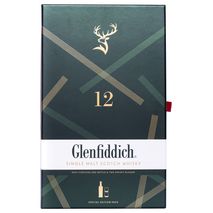 Whisky 12 años  GTS 2 vasos  GLENFIDDICH 750 ml