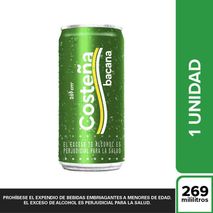 Cerveza Lata CERVEZA COSTEÑA BACANA 269 ml