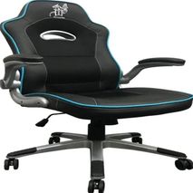 Silla De Oficina Ejecutiva Con Brazos Abatibles Negro
