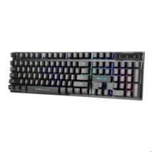 Teclado Gaming Qwerty Español Gamer Luz Rainbow Xtrike Me KB 280