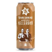 Cerveza Kellerbier KARLSBRAU MARCA EXCLUSIVA 500 ml