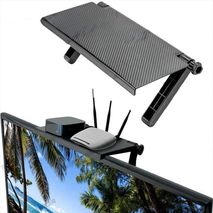 Repisa Superior Para Tv O Pantalla Ajustable Base Soporte Organizador Estante