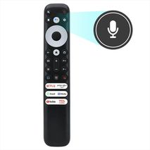 Control Remoto Compatible Tcl Rc902v Fmr4 Con Función De Voz 3 Teclas Smart Tv Repuesto