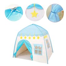 Carpa Castillo Casa Infantil De Niños Azul
