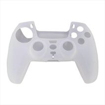 Funda Forro Protector Control Mando Ps5, Blanco Transparente