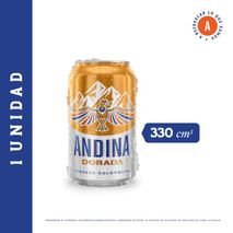 Cerveza ANDINA Dorada Lata (330 ml)