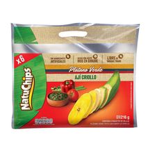Plátano NATUCHIPS Verde Ají Criollo (216 gr)